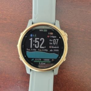 Garmin Fenix 6S Sapphire Pro Powder Gray with Rose Gold